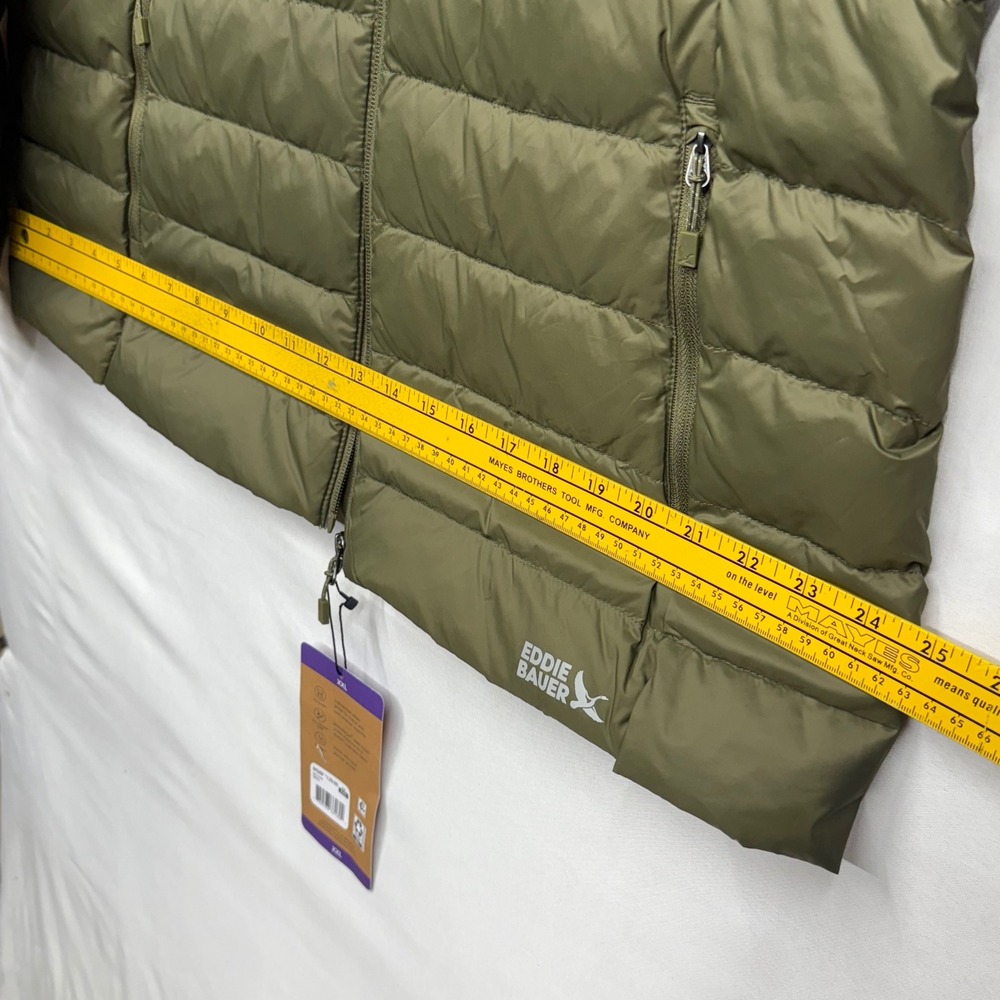Eddie Bauer Womens Down 650 Packable Lightweight Jacket Green XXL - Picture 7 of 16